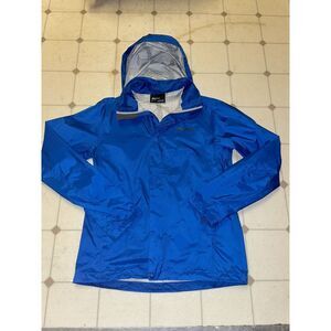 Marmot Windbreaker Jacket Men's Size Small‎ Hooded Hiking Outdoor Packable Coat